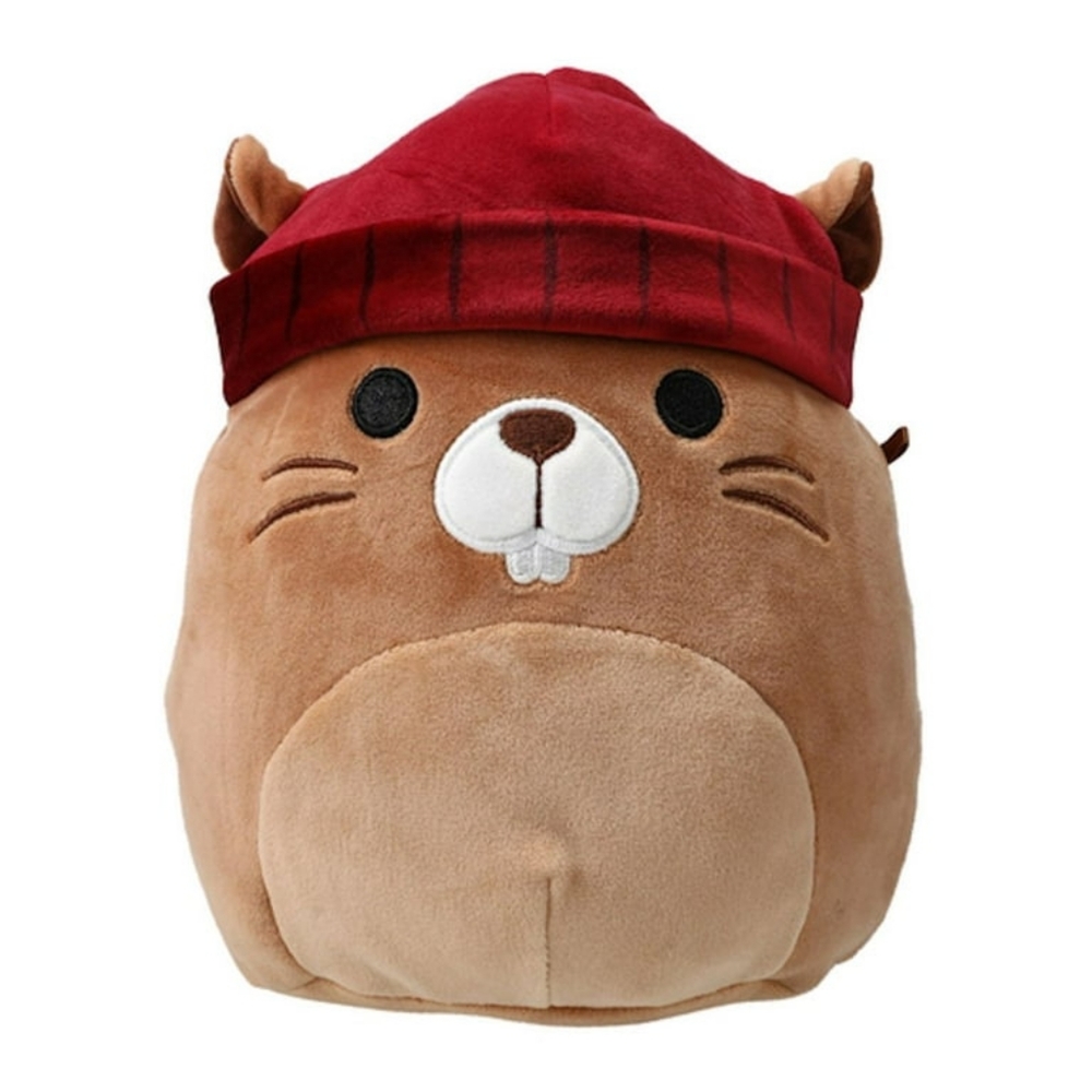 ( Sold ) Squishmallows 7.5" Chip the Beaver with Hat